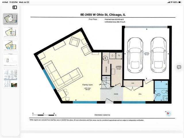 2455 W Ohio Street 8E, Chicago, IL 60612