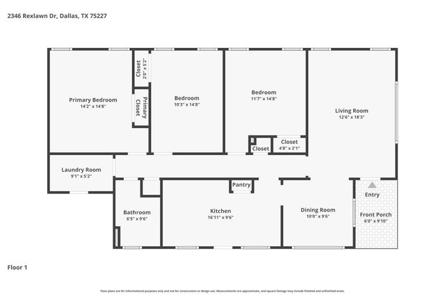 2346 Rexlawn Drive, Dallas, TX 75227