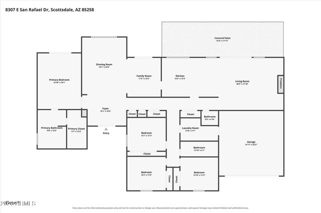 8307 E SAN RAFAEL Drive, Scottsdale, AZ 85258