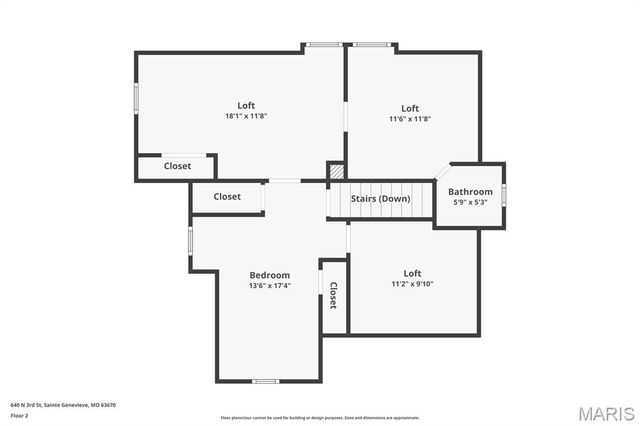 640 N 3rd Street, Ste Genevieve, MO 63670