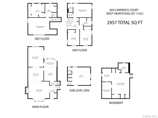 824 Lawrence Court, West Hempstead, NY 11552