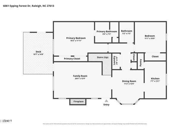 6061 Epping Forest Drive, Raleigh, NC 27613