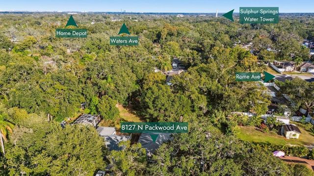8127 N PACKWOOD AVENUE, Tampa, FL 33604