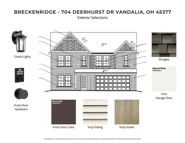 704 Deerhurst Drive, Vandalia, OH 45377