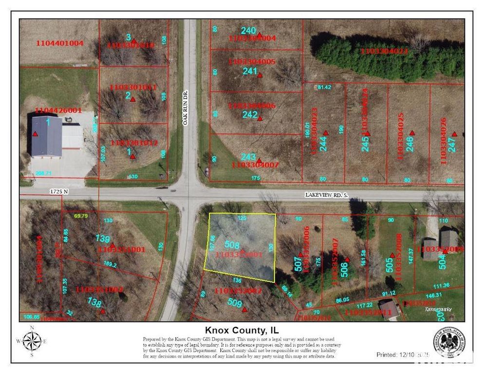 Lot 508 Westwood Subdivision, Dahinda, IL 61428