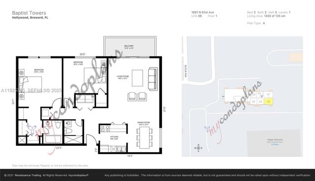 1891 N 61st Ave B106, Hollywood, FL 33024