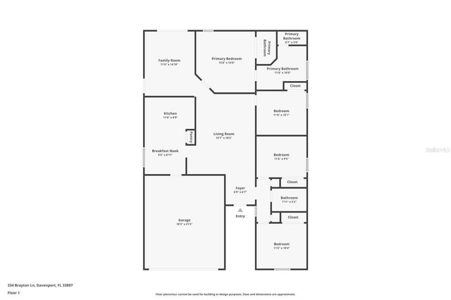 334 BRAYTON LN, Davenport, FL 33897