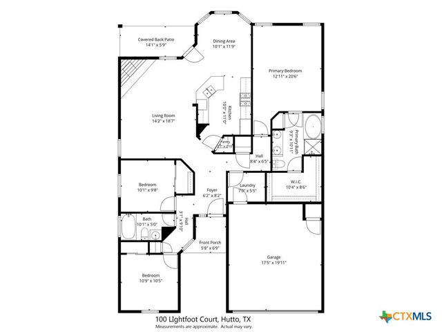 100 Lightfoot Court, Hutto, TX 78634