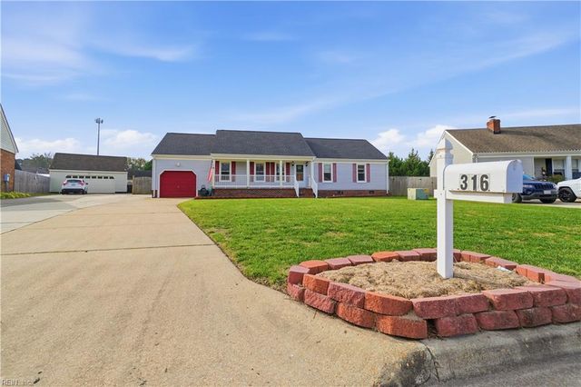 316 Melonie CT, Chesapeake, VA 23322