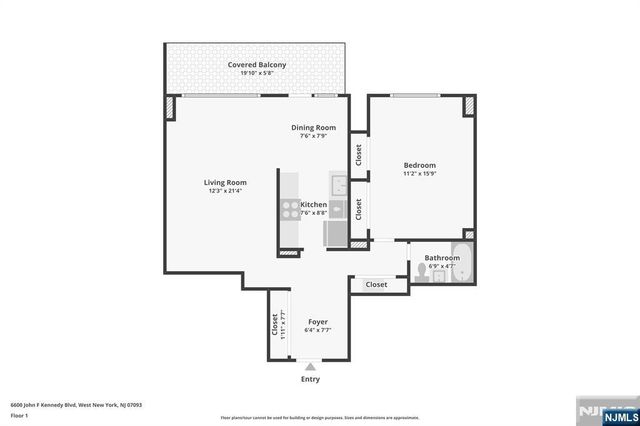6600 Boulevard East 17 N, West New York, NJ 07093