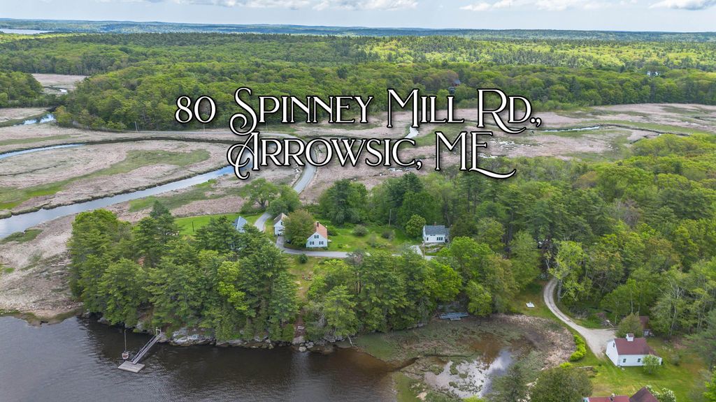 80 Spinney Mill Road, Arrowsic, ME 04530 — exterior