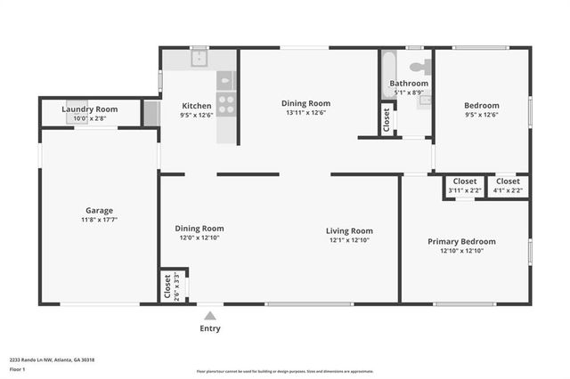 2233 Rando Lane NW, Atlanta, GA 30318