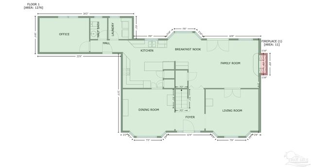 9812 Bridgewood Ln, Pensacola, FL 32514