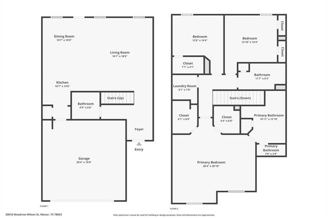 20016 Woodrow Wilson ST, Manor, TX 78653