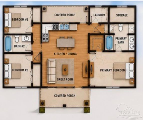 4145 Woodfin Cir, Pace, FL 32571