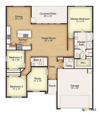 7113 Caladium Drive, Temple, TX 76502
