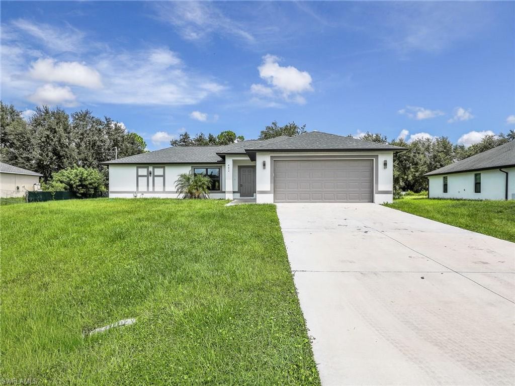442 Windermere DR, LEHIGH ACRES, FL 33972 — exterior