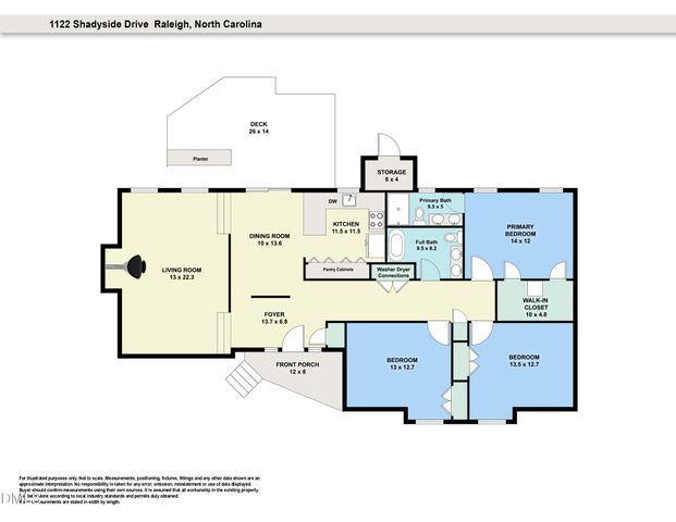 1122 Shadyside Drive, Raleigh, NC 27612