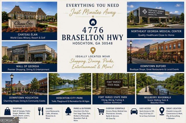 4776 Braselton Highway, Hoschton, GA 30548