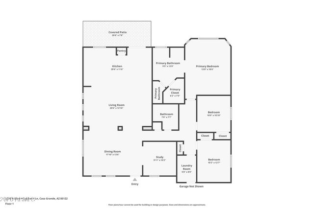 3218 N DESERT HORIZONS Lane, Casa Grande, AZ 85122