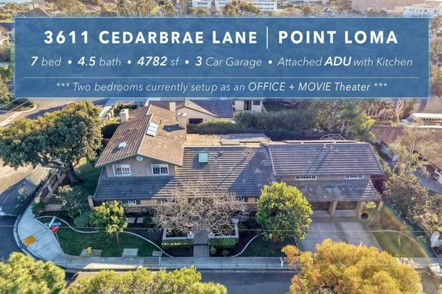 3611 CEDARBRAE Lane, San Diego, CA 92106