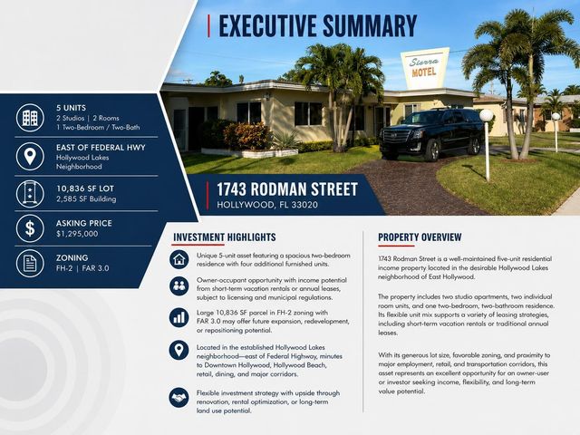 1743 RODMAN Street, Hollywood, FL 33020
