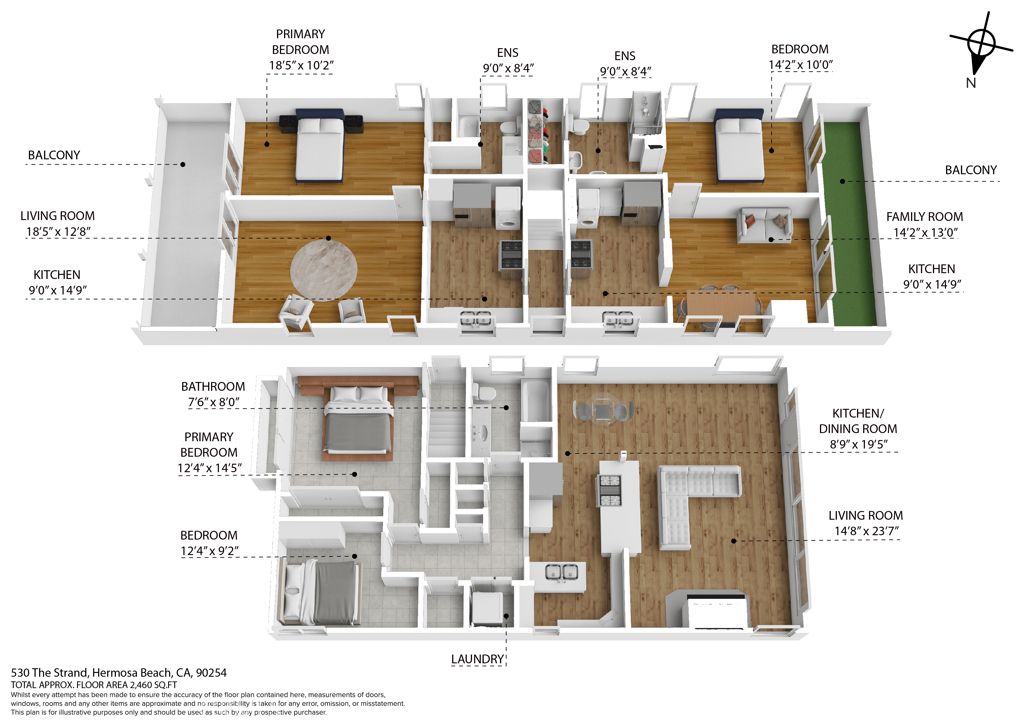 528 -530 The Strand, Hermosa Beach, CA 90254