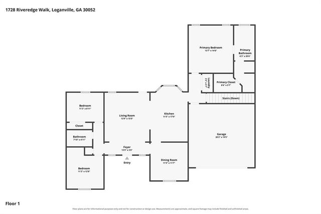 1728 Riveredge Walk, Loganville, GA 30052
