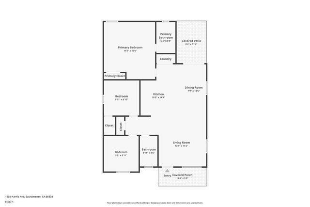 1502 Harris Ave, Sacramento, CA 95838