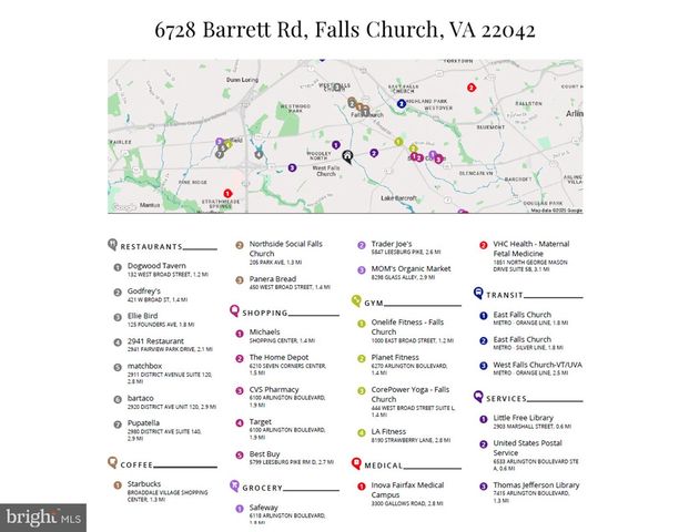6728 BARRETT RD, Falls Church, VA 22042