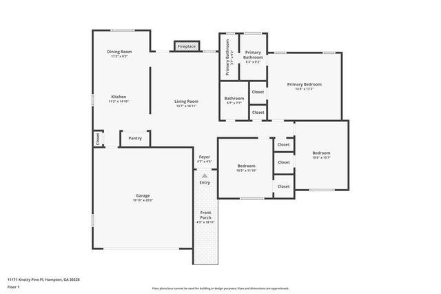 11171 Knotty Pine Place, Hampton, GA 30228