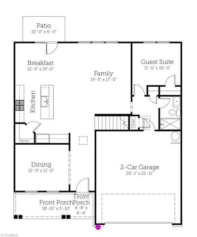 5450 Rock Valley Drive, Trinity, NC 27370