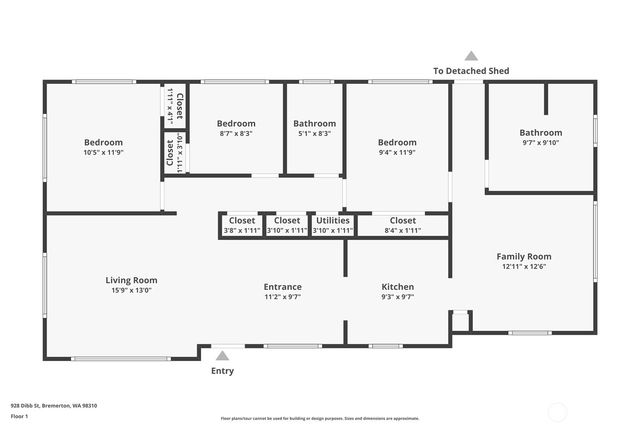 928 Dibb Street, Bremerton, WA 98310