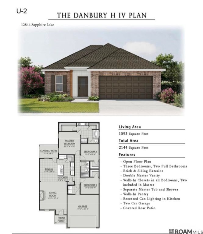 12844 Sapphire Lake Blvd, Walker, LA 70785