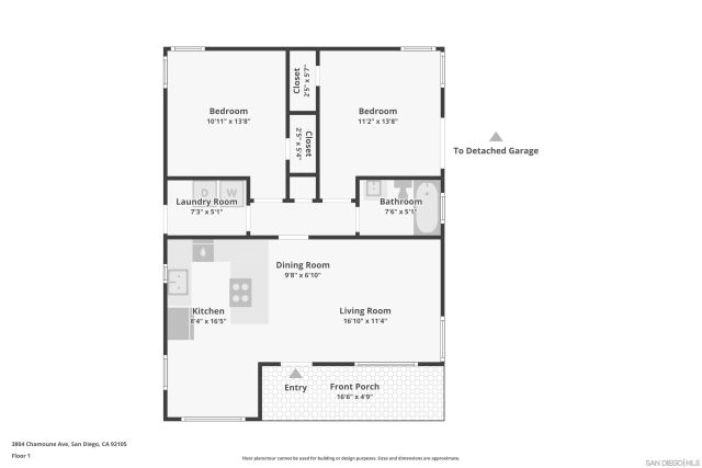 3804 Chamoune Ave, San Diego, CA 92105