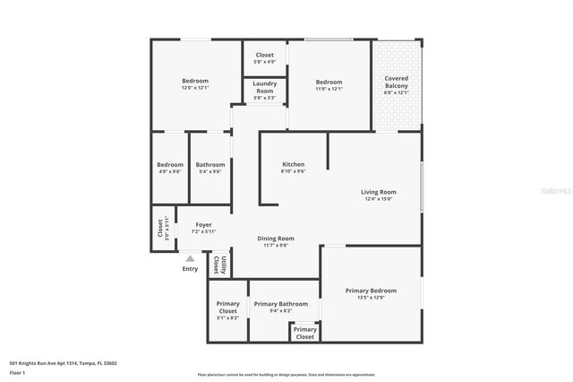501 KNIGHTS RUN AVENUE 1202, Tampa, FL 33602