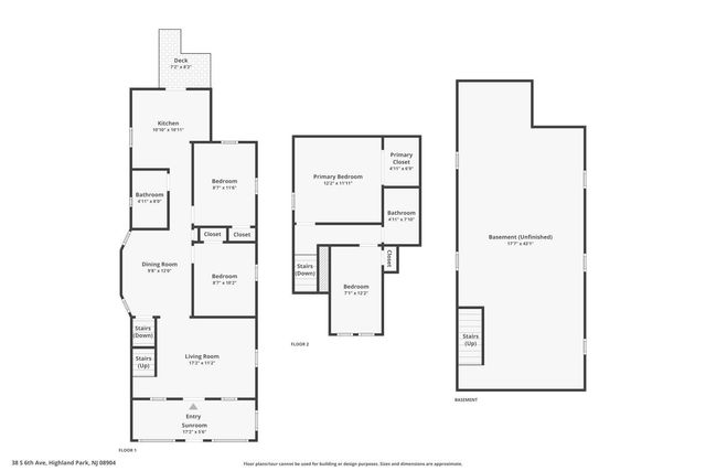 38 S 6th S Avenue, Highland Park, NJ 08904