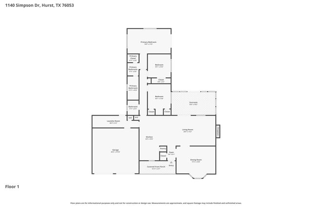 1140 Simpson Drive, Hurst, TX 76053