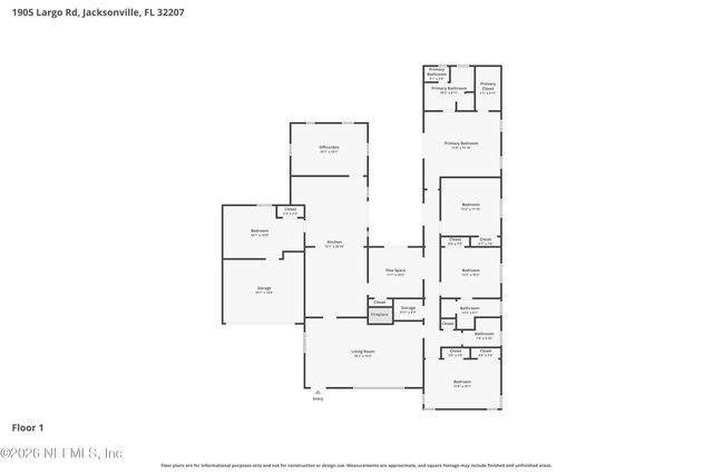 1905 LARGO Road, Jacksonville, FL 32207