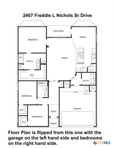 2407 Freddie L. Nichols Sr. Drive, Harker Heights, TX 76548