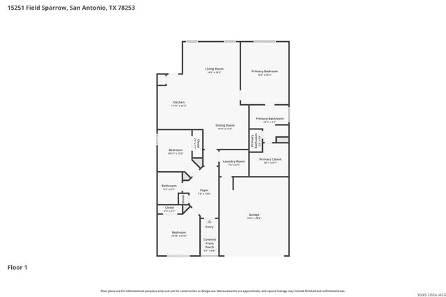 15251 Field Sparrow, San Antonio, TX 78253