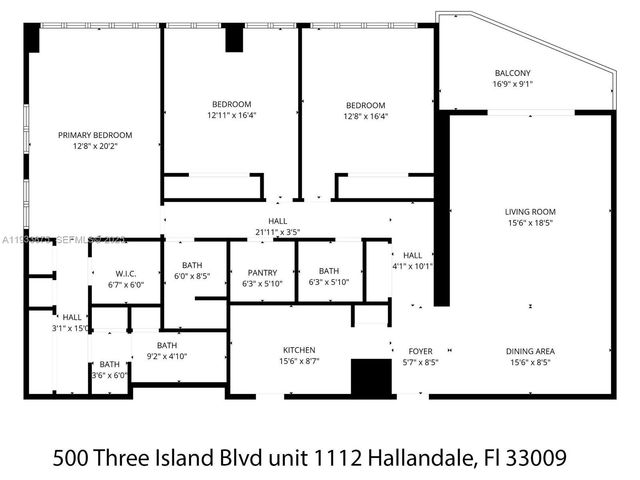 500 Three Islands Blvd 1112, Hallandale Beach, FL 33009