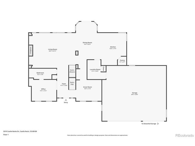 3319 Castle Butte Dr, Castle Rock, CO 80109