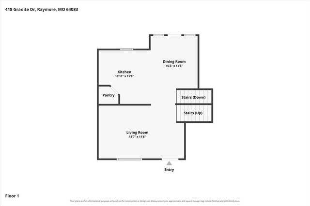 418 Granite Drive, Raymore, MO 64083