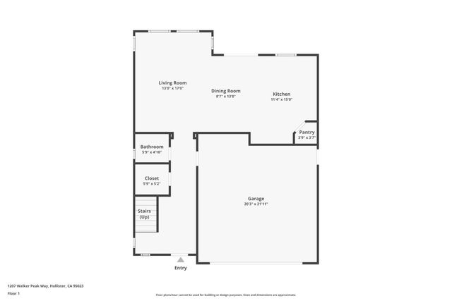 1207 Walker Peak Way, Hollister, CA 95023