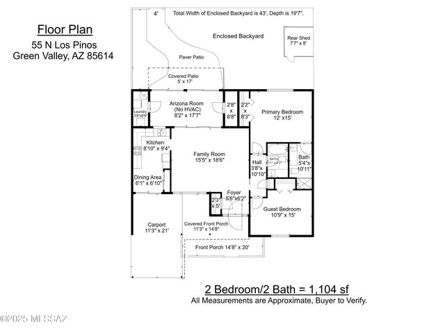 55 N Los Pinos, Green Valley, AZ 85614