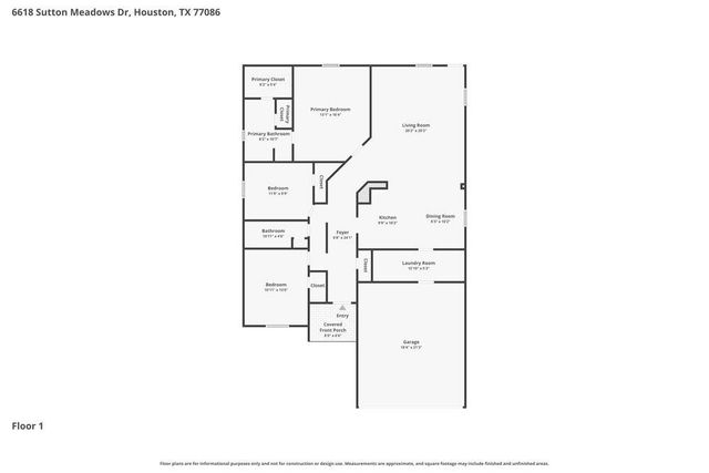 6618 Sutton Meadows Drive, Houston, TX 77086