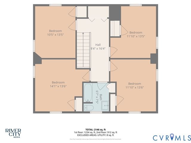 3411 Trenton St, Hopewell, VA 23860