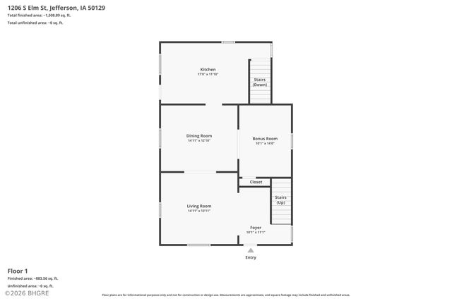 1206 S Elm Street, Jefferson, IA 50129