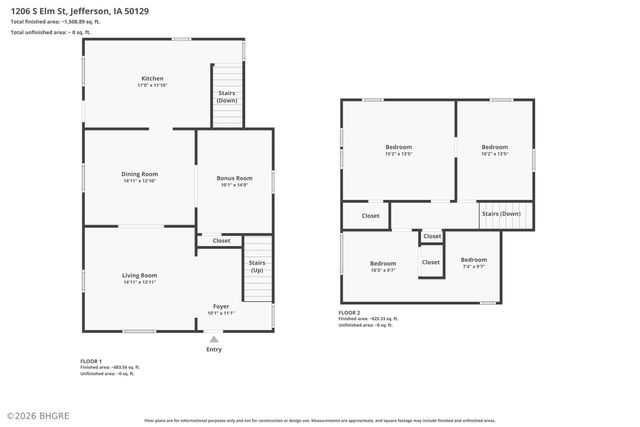 1206 S Elm Street, Jefferson, IA 50129